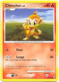 Chimchar #073, Japanese DP-P Promos Beginner's Classroom DP