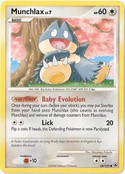 Munchlax #091, Meiji Chocolate