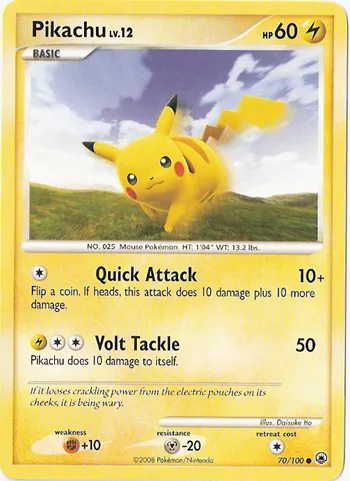 Pikachu #095, Japanese DP-P Promos Spring Battle Road