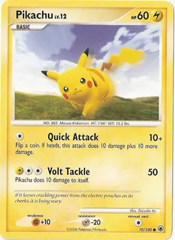 Pikachu #095, Spring Battle Road