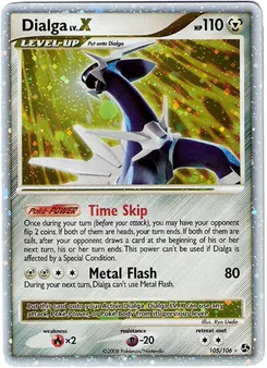 Dialga LV.X #107, Cry From Mysterious/Temple Anger Special Pack