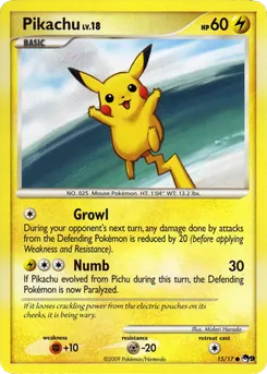 Pikachu #113, Pokemon Quiz Rally Prize