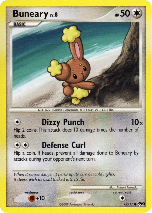 Buneary #115, Japanese DP-P Promos Collection Challenge DP Exchange