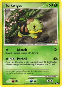 Turtwig #117, Collection Challenge Jr Stamp Rally
