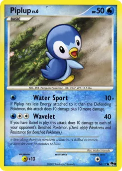 Piplup #119, Standard