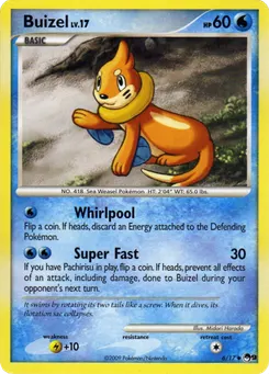 Buizel #120, Collection Challenge Gym Collection