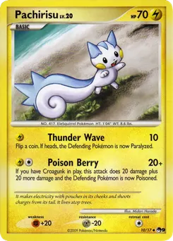 Pachirisu #121, Standard