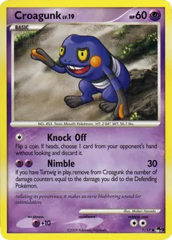 Croagunk #122, Standard
