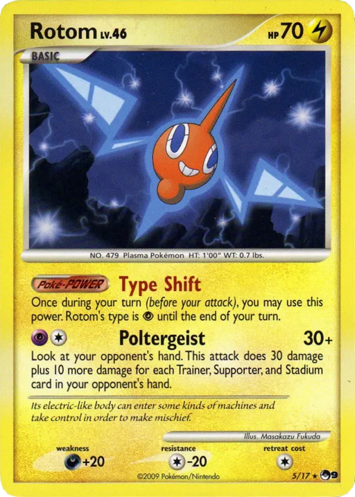 Rotom #003, Japanese DPt-P Promos Galactic's Quest Release Campaign