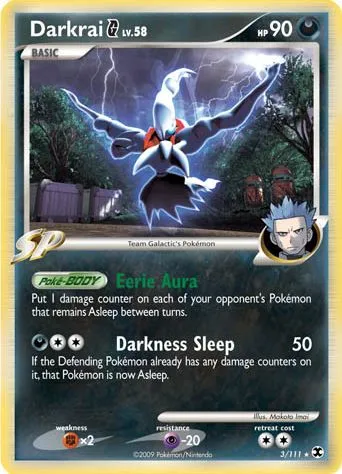 Darkrai G #005, Japanese DPt-P Promos Galactic's Quest Release Campaign