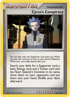 Cyrus's Conspiracy #007, Galactic's Conquest Gym Challenge