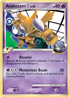 Alakazam 4 #012, Bonds to End of Time Gym Challenge