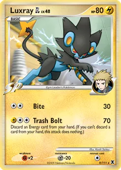 Luxray GL #014, Japanese DPt-P Promos Gym Challenge Prize