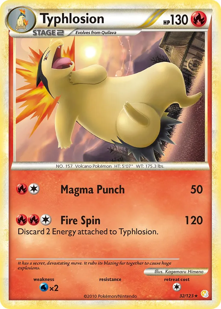 Typhlosion #003, Japanese L-P Promos Pokemon Fan Magazine