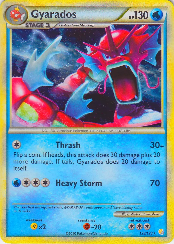 Gyarados #004, Japanese L-P Promos Random Basic Pack