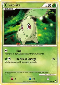 Chikorita #005, HG & SS Release Campaign