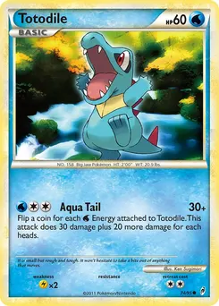 Totodile #007, HG & SS Release Campaign