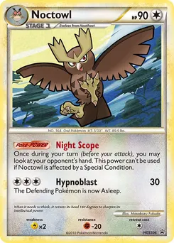 Noctowl #026, Battle Tour Winner's Prize