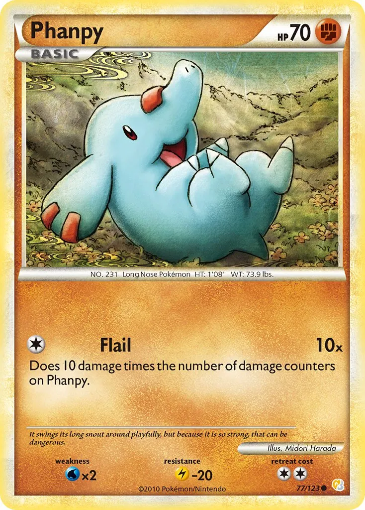 Phanpy #038, Japanese L-P Promos Pokemon Center
