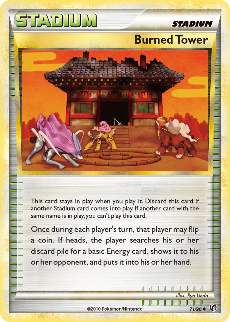 Burned Tower #052, Japanese L-P Promos Reviving Legends Prize