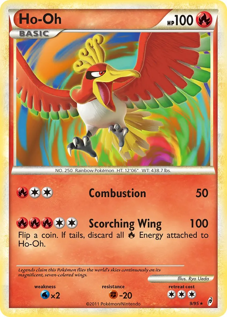 Ho-Oh #065, Japanese L-P Promos Shiny Pokemon Present Campaign