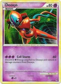 Deoxys #076, Legendary Pokemon Present Campaign
