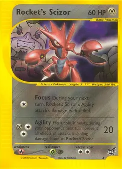 Rocket's Scizor #002, Trainers Vol.12