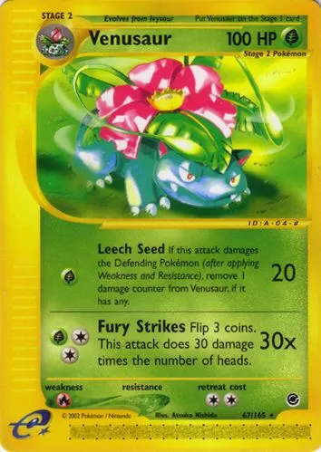 Venusaur #012, Japanese P Promos