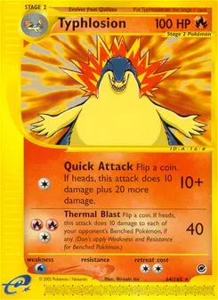 Typhlosion #017, Standard