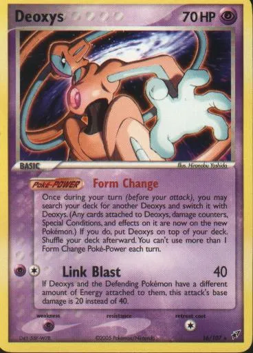 Deoxys #011, Japanese PCG-P Promos Meiji Chocolate
