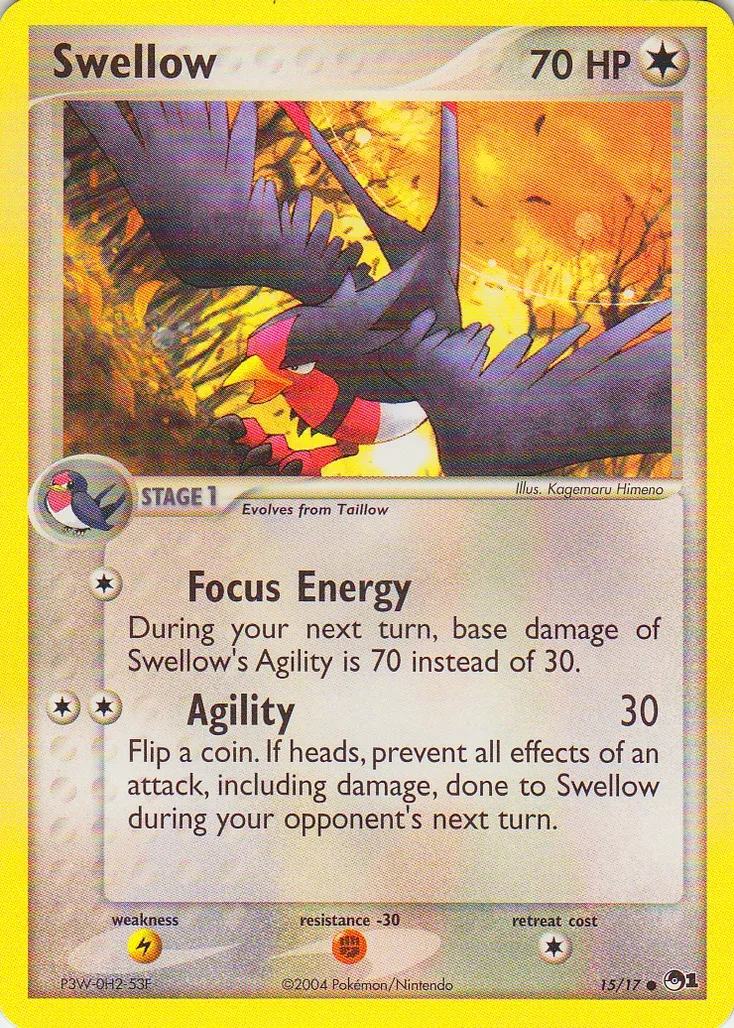 Swellow #013, Japanese PCG-P Promos