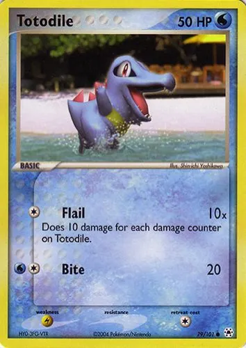 Totodile #030, Japanese PCG-P Promos McDonald's