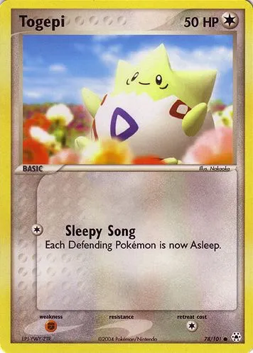 Togepi #034, Japanese PCG-P Promos McDonald's