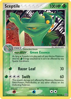 Sceptile #063, Japanese PCG-P Promos Meiji Chocolate