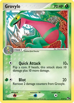 Grovyle #081, Japanese PCG-P Promos McDonalds