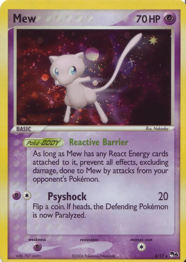 Mew #091, Japanese PCG-P Promos Shogakukan Elementary School Magazine