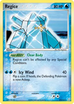 Regice #067, Japanese PCG-P Promos
