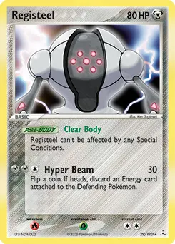 Registeel #074, Standard