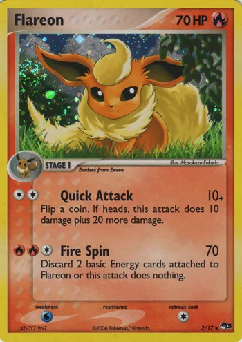 Flareon #102, Japanese PCG-P Promos Meiji Chocolate