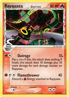 Rayquaza δ #103, Meiji Chocolate