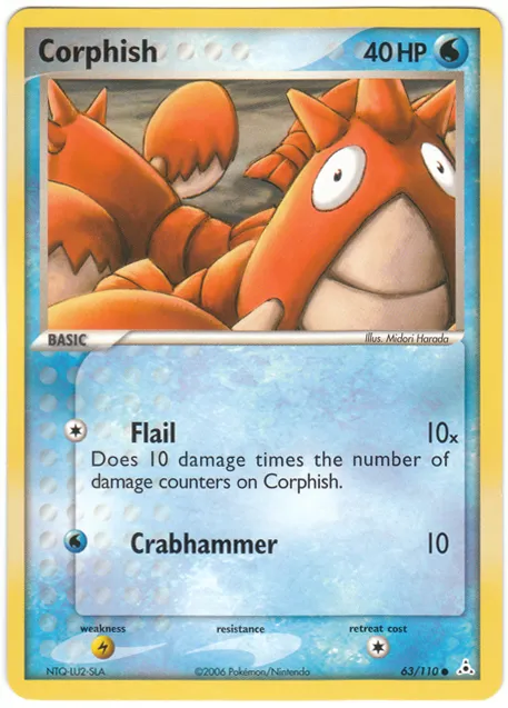 Corphish #105, Japanese PCG-P Promos Meiji Chocolate