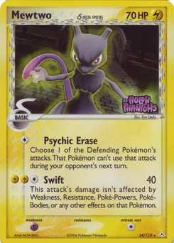 Mewtwo δ #107, Meiji Chocolate