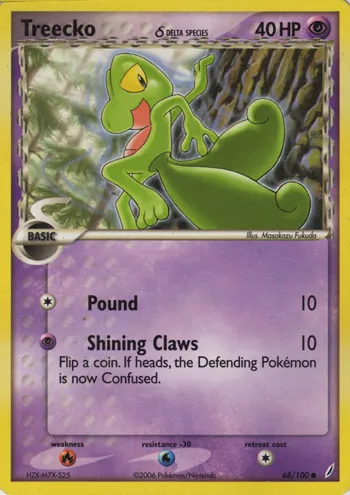 Treecko δ #131, Japanese PCG-P Promos Wonderland Magazine #7