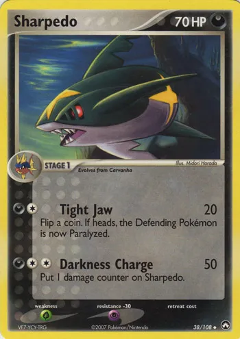 Sharpedo #144, Japanese PCG-P Promos Meiji Chocolate