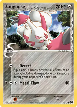 Zangoose δ #145, Japanese PCG-P Promos Meiji Chocolate
