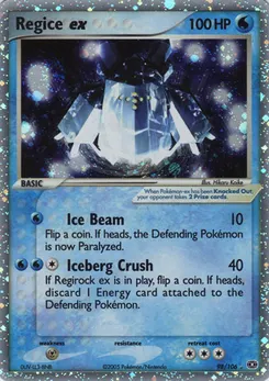 Regice ex #001, 1st Season Subscription