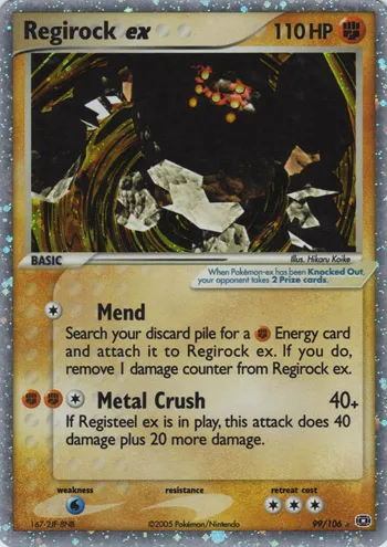 Regirock ex #002, Japanese PLAY Promos 1st Season Subscription