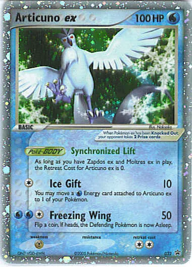 Articuno ex #010, Japanese PLAY Promos 2nd Season Subscription