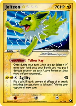 Jolteon ☆ #023, 20,000 Pts.