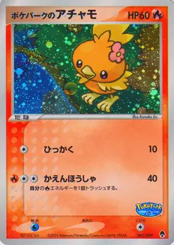 PokéPark's Torchic #047, Pokepark Grand Opening